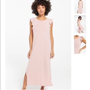 NWT Z Supply Blakely Slub Ruffle Dress